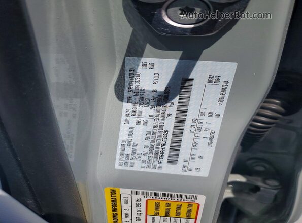 1FTER4PH7RLE20526 2024 FORD RANGER Gray Вид наклейки з VIN-кодом