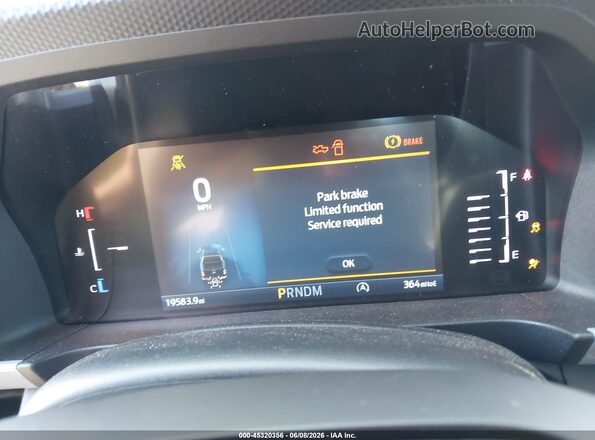 1FTER4PH9SLE30707 2025 FORD RANGER Белый Вид задних сидений