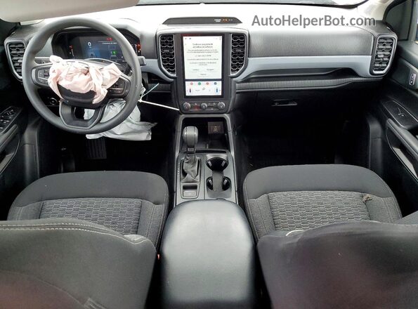 1FTER4PHXRLE35277 2024 FORD RANGER Gray Widok deski rozdzielczej