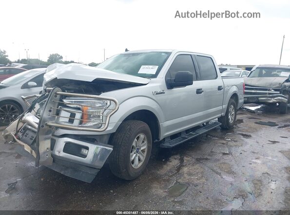 1FTEW1C40KKC99537 2019 FORD F150 Silver Vista tres cuartos delantera izquierda