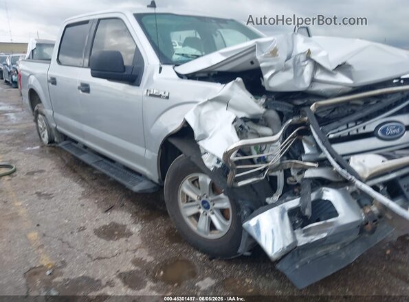 1FTEW1C40KKC99537 2019 FORD F150 Silver Vista frontal