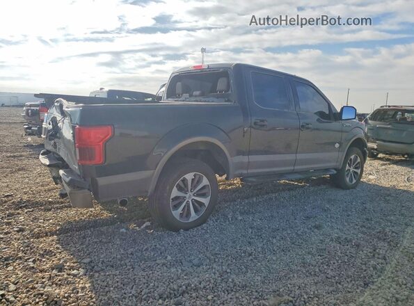1FTEW1C41LFA74750 2020 FORD F150 Black Rear right