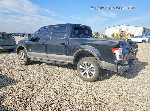 1FTEW1C41LFA74750 2020 FORD F150 Black Rear left