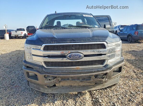 1FTEW1C41LFA74750 2020 FORD F150 Black Front view