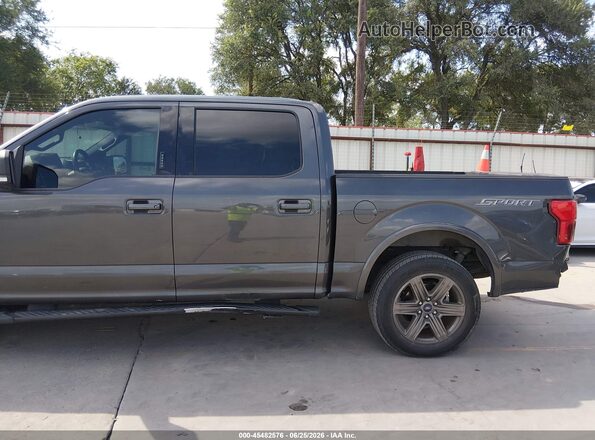 1FTEW1C41LKF03005 2020 FORD F150 Gray Front view
