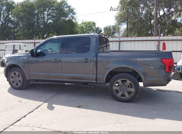 1FTEW1C41LKF03005 2020 FORD F150 Gray 