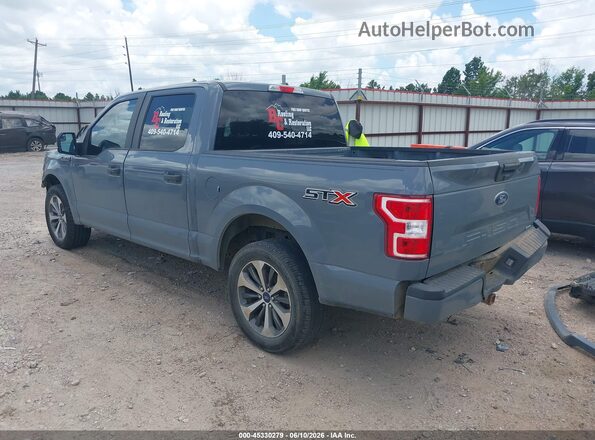 1FTEW1C42KKE15739 2019 FORD F150 Gray Trasero izquierdo