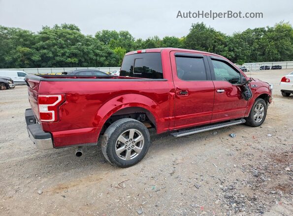 1FTEW1C44KKE34261 2019 FORD F150 Red უკანა მარჯვენა