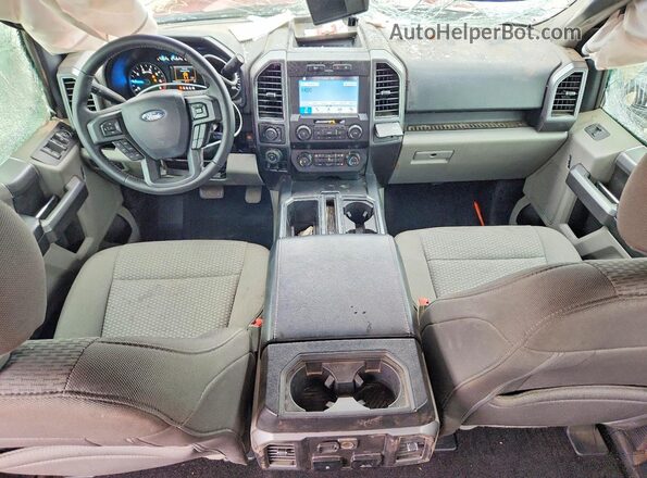 1FTEW1C44KKE34261 2019 FORD F150 Red წინა პანელის ხედი