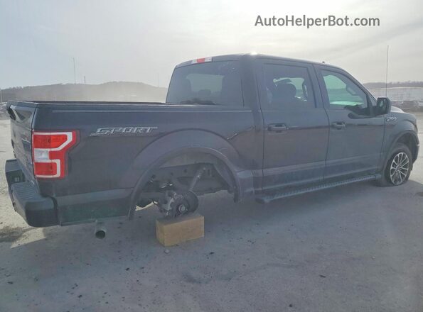 1FTEW1C44LKF08568 2020 FORD F150 Black Trasero derecho