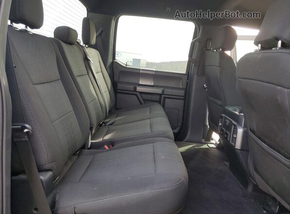 1FTEW1C44LKF08568 2020 FORD F150 Black Vista de los asientos traseros