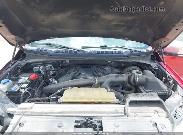 1FTEW1C44LKF46723 2020 FORD F150 Красный Вид сзади