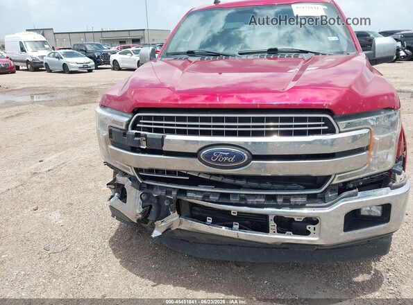 1FTEW1C44LKF46723 2020 FORD F150 Красный Вид спереди