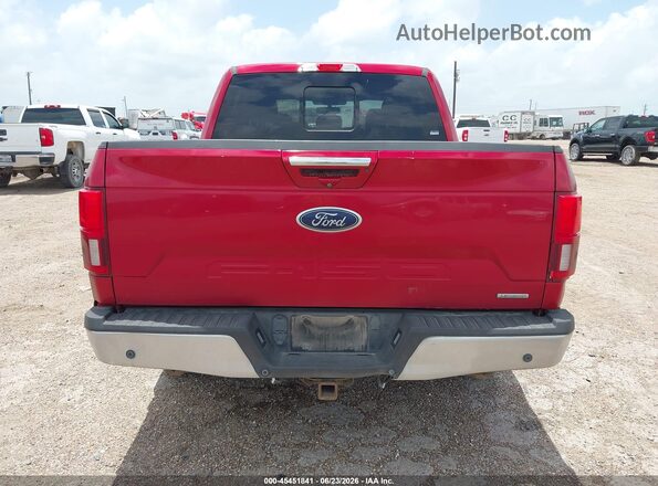 1FTEW1C44LKF46723 2020 FORD F150 Красный 