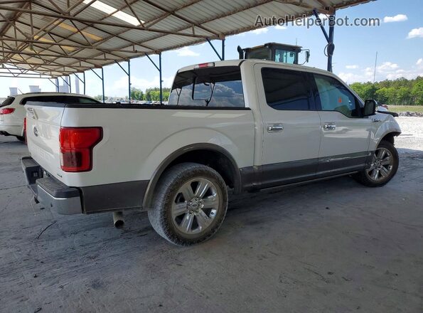 1FTEW1C45KFD42102 2019 FORD F150 White Tył prawy