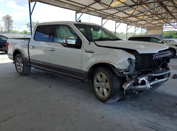 1FTEW1C45KFD42102 2019 FORD F150 White Przód prawy