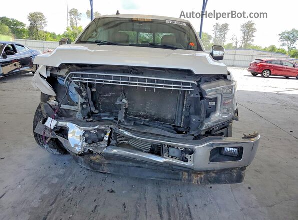 1FTEW1C45KFD42102 2019 FORD F150 White Widok z przodu