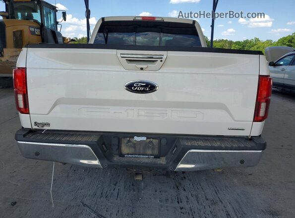 1FTEW1C45KFD42102 2019 FORD F150 White Widok z tyłu