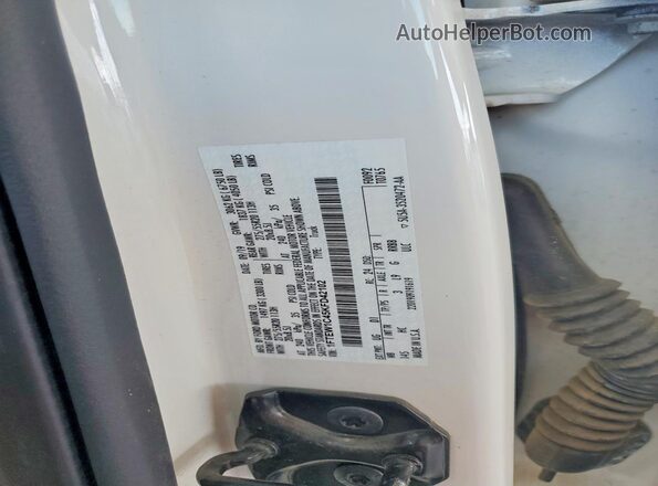 1FTEW1C45KFD42102 2019 FORD F150 White Widok komory silnika