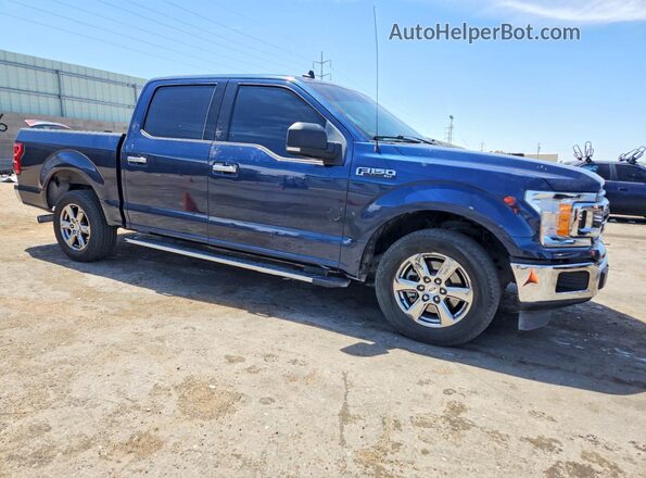1FTEW1C46LKD60214 2020 FORD F150 Blue Front right
