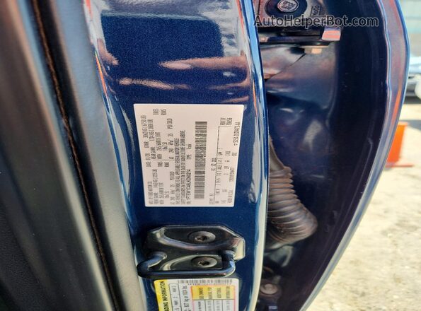1FTEW1C46LKD60214 2020 FORD F150 Blue Engine compartment view