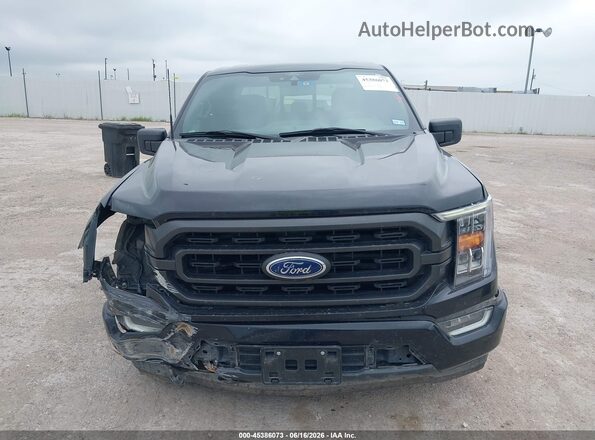 1FTEW1C50MFC27239 2021 FORD F150 Black Вид щитка приладів