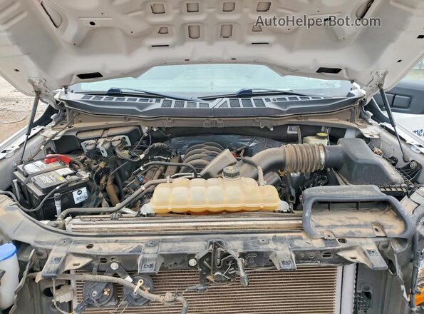 1FTEW1C50NFA51634 2022 FORD F150 White Rear interior view