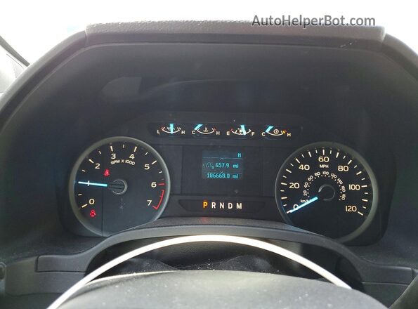 1FTEW1C51JKD83826 2018 FORD F150 Black Вид щитка приладів