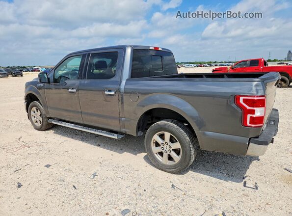 1FTEW1C52JKF34995 2018 FORD F150 Серый Задняя левая четверть