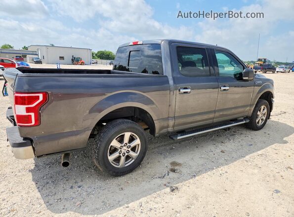 1FTEW1C52JKF34995 2018 FORD F150 Серый Задняя правая четверть
