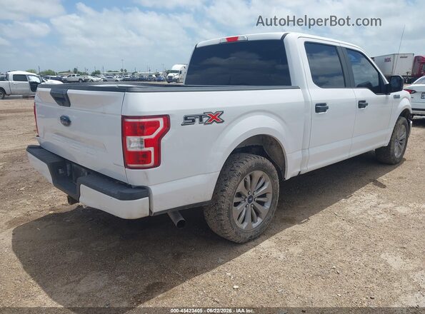 1FTEW1C53JKF75331 2018 FORD F150 Белый Задняя правая четверть