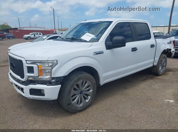 1FTEW1C53JKF75331 2018 FORD F150 Белый Передняя левая четверть