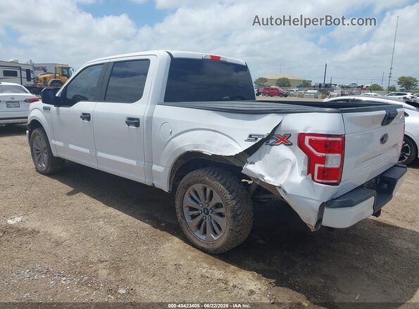 1FTEW1C53JKF75331 2018 FORD F150 Белый Задняя левая четверть