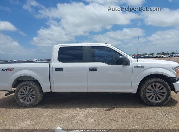 1FTEW1C53JKF75331 2018 FORD F150 Белый Вид задней части салона