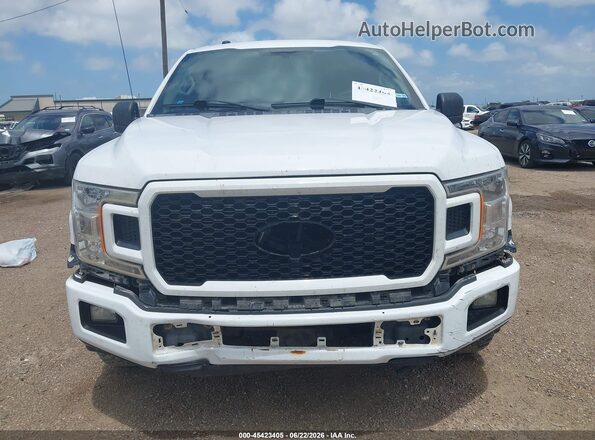 1FTEW1C53JKF75331 2018 FORD F150 Белый Вид щитка приборов