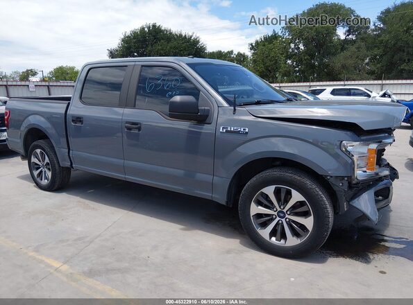 1FTEW1C53KKC76360 2019 FORD F150 Gray სალონის 360-გრადუსიანი ხედი