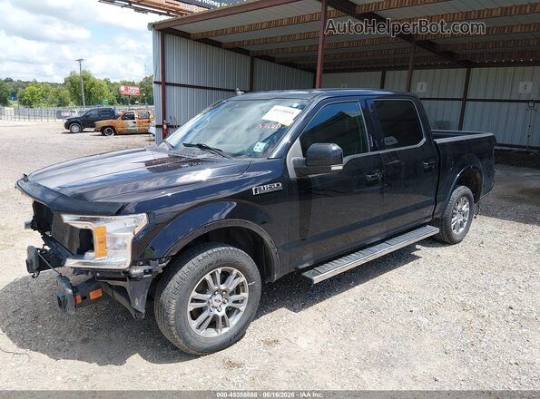 1FTEW1C53LFA96077 2020 FORD F150 Black Przód lewy