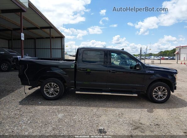 1FTEW1C53LFA96077 2020 FORD F150 Black Widok wnętrza 360 stopni