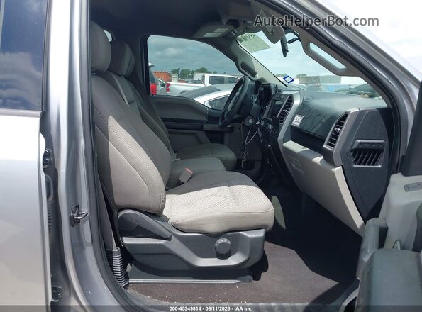 1FTEW1C53LFA97083 2020 FORD F150 Silver Front interior view