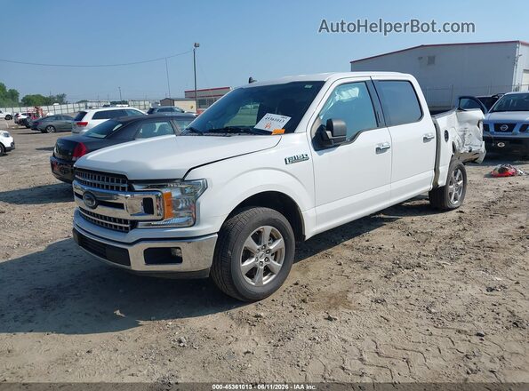 1FTEW1C53LFA97780 2020 FORD F150 White Vista tres cuartos delantera izquierda