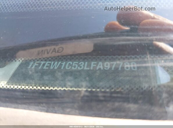 1FTEW1C53LFA97780 2020 FORD F150 White 