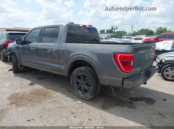 1FTEW1C53PFC27580 2023 FORD F150 Gray Tył lewy