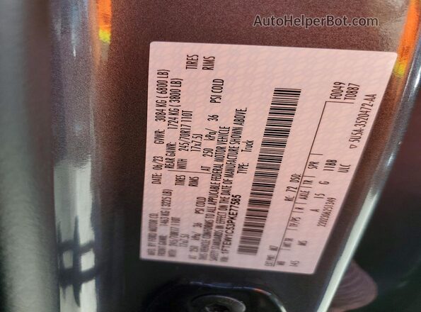 1FTEW1C53PKE77585 2023 FORD F150 Gray 
