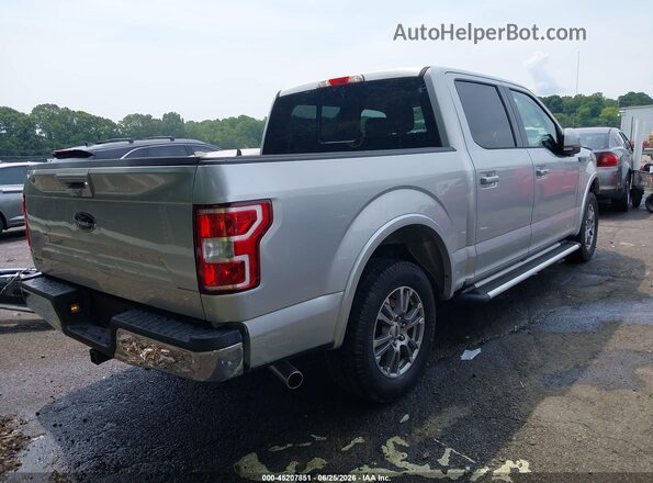 1FTEW1C54JFC64869 2018 FORD F150 Серебряный Задняя правая четверть