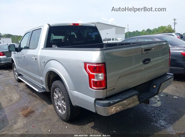 1FTEW1C54JFC64869 2018 FORD F150 Серебряный Задняя левая четверть