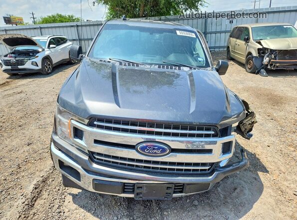 1FTEW1C54JFE76686 2018 FORD F150 Gray Vista frontal