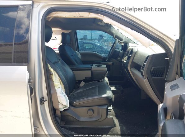 1FTEW1C54JKD58807 2018 FORD F150 Silver წინა სალონის ხედი