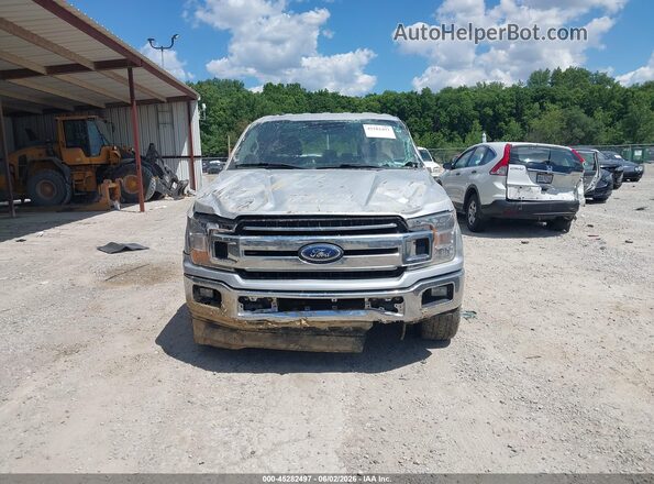 1FTEW1C54JKD58807 2018 FORD F150 Silver უკანა სალონის ხედი