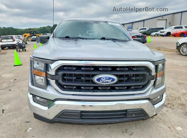 1FTEW1C54PKD35049 2023 FORD F150 Silver Դիմացի տեսք