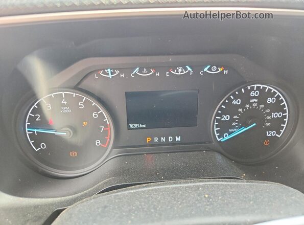 1FTEW1C54PKD35049 2023 FORD F150 Silver Սարքավորումների վահանակի տեսք